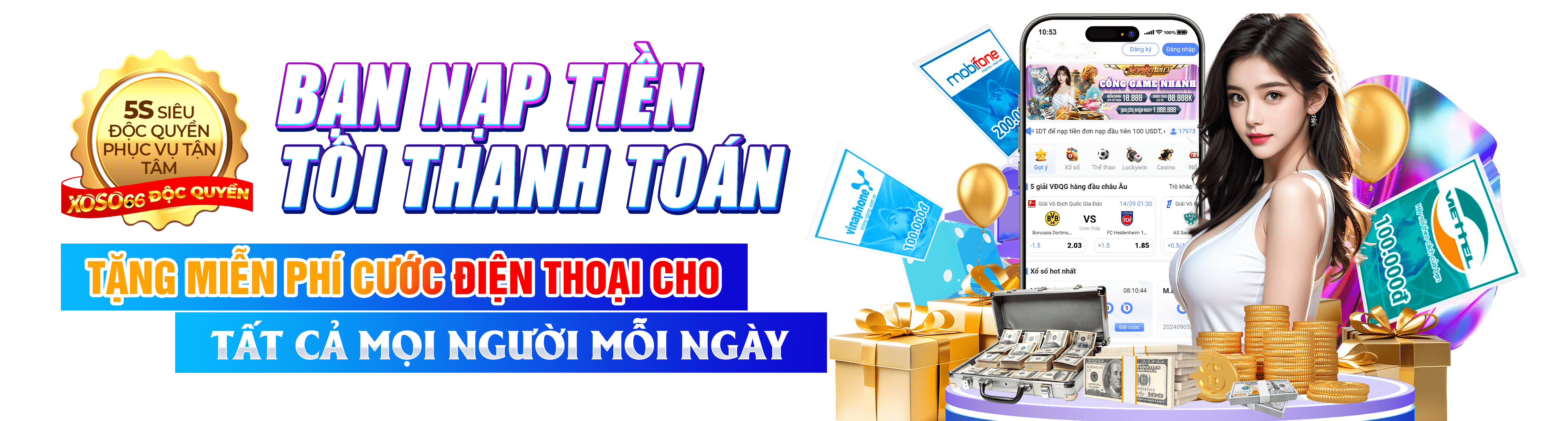 Hình ảnh quảng cáo của gowin hiển thị nền tảng và các lợi ích